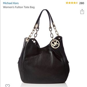 Michael Kors large leather handbag